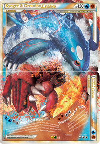 Kyogre & Groudon LEGEND