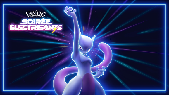 Premier aperçu de l’évènement Soirée électrisante Pokémon