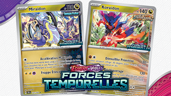 Ajoutez un pouvoir légendaire à votre collection avec les cartes promo de Koraidon et Miraidon