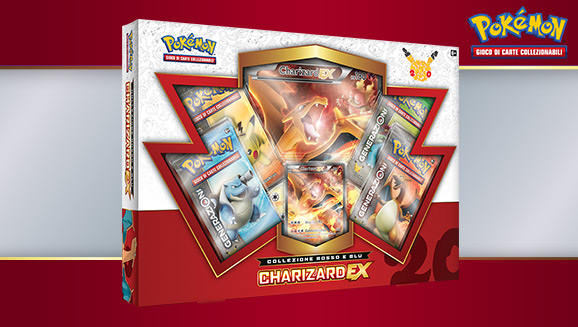 Collezione Rosso e Blu - Charizard-EX del GCC Pokémon