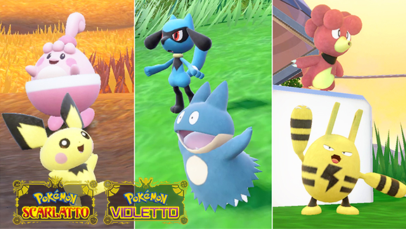 Cattura dei piccoli Pokémon nelle comparse massicce di Pokémon Scarlatto e Pokémon Violetto