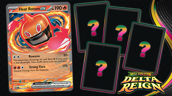 Seize the Crown with Pokémon TCG: Mega Evolution—Delta Reign