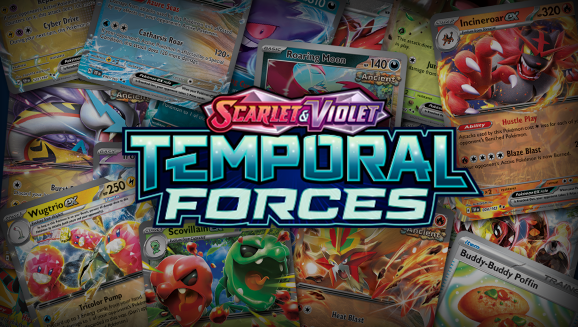 Browse the Cards of Scarlet & Violet—Temporal Forces!