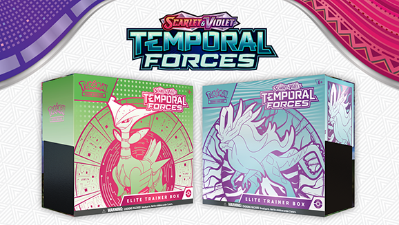 The Time Has Come for the Scarlet & Violet—Temporal Forces Elite Trainer Box