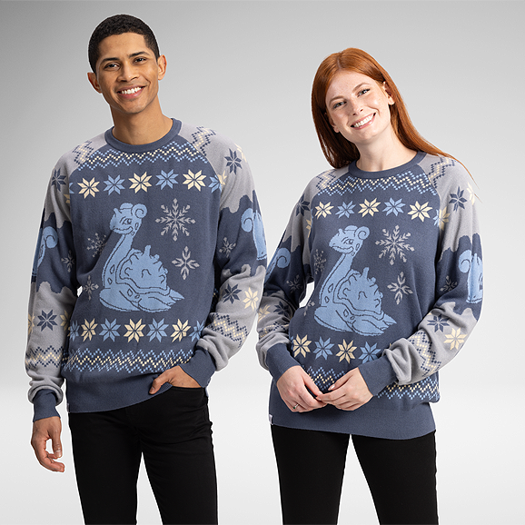 Pokemon Winter Pattern It’s Sweater Weather at the Pokémon Center