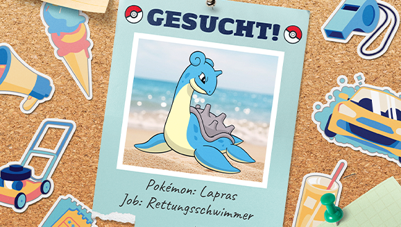 Welchen Ferienjob hat dieses Pokémon?