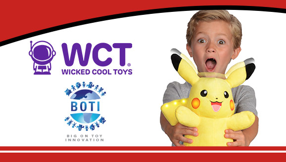 Spiele und sprich mit der Power Action Pikachu-Plüschpuppe von Wicked Cool Toys