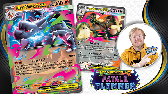 Pokémon-Sammelkartenspiel-Strategie: Stärke und Schnelligkeit mit Mega-Schlapor-ex