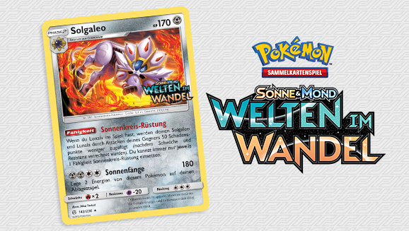 Erhalte eine Solgaleo-Promokarte des Pokémon-Sammelkartenspiels, wenn du bei Spielemax oder GameStop einkaufst