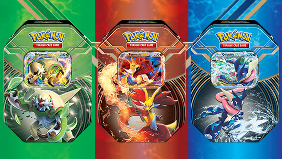 Tin-Box „Kalos-Kraftpaket“ des Pokémon Sammelkartenspiels