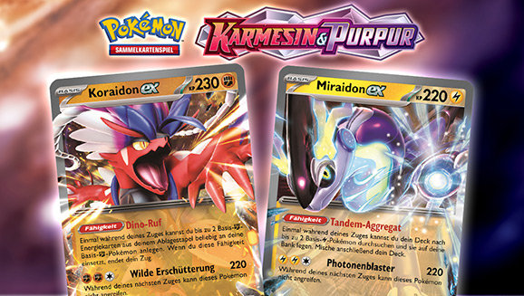 Pokémon-Sammelkartenspiel: Karmesin & Purpur bringt Änderungen für das Pokémon-Sammelkartenspiel