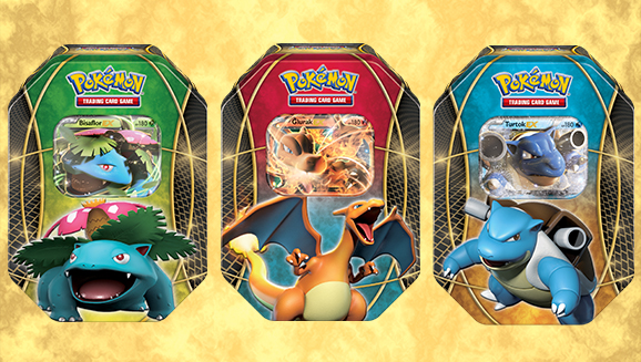 Die Tin-Box „EX-Power-Trio“ des Pokémon Sammelkartenspiels