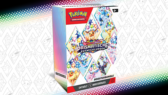 Pokémon-Sammelkartenspiel: Boosterbundle Karmesin & Purpur – Prismatische Entwicklungen
