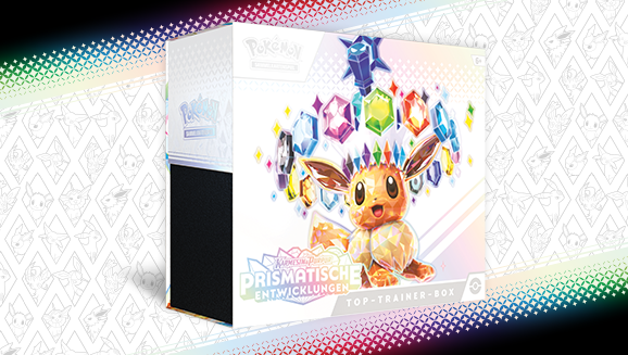 Pokémon-Sammelkartenspiel: Top-Trainer-Box Karmesin & Purpur – Stürmische Funken