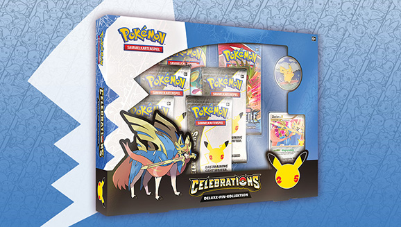 Pokémon-Sammelkartenspiel: Deluxe-Pin-Kollektion Celebrations
