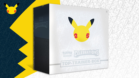 Pokémon-Sammelkartenspiel: Top-Trainer-Box Celebrations