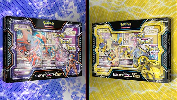 Pokémon-Sammelkartenspiel: Kampfbox Deoxys-/Zeraora-VMAX & -VSTAR