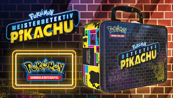 Pokémon-Sammelkartenspiel: Meisterdetektiv Pikachu-Sammelkoffer