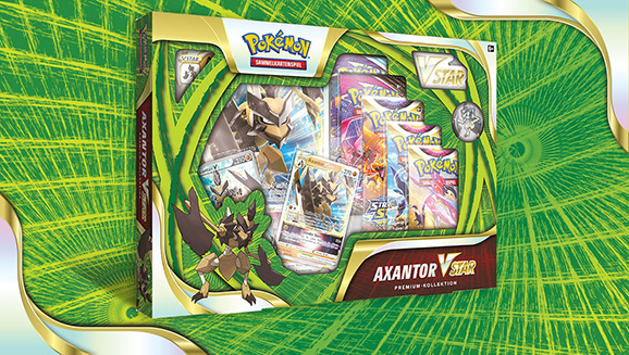 Pokémon-Sammelkartenspiel: Premium-Kollektion Axantor-VSTAR