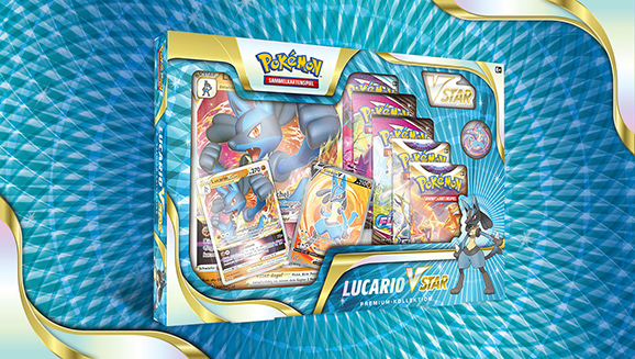 Pokémon-Sammelkartenspiel: Premium-Kollektion Lucario-VSTAR