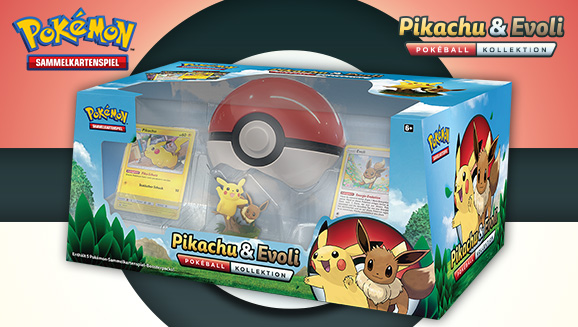 Pokémon-Sammelkartenspiel: Pokéball-Kollektion Pikachu & Evoli
