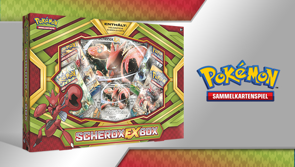 Scherox-EX-Box des Pokémon-Sammelkartenspiels