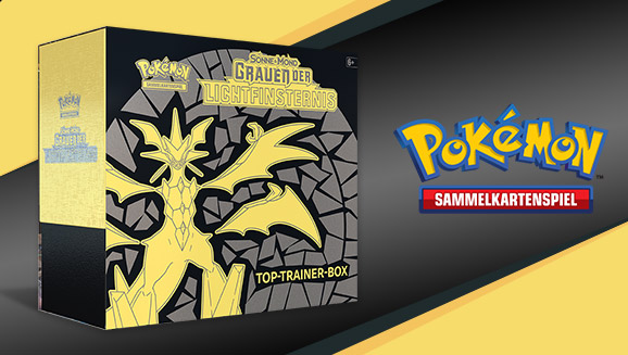 Top-Trainer-Box Sonne & Mond – Grauen der Lichtfinsternis des Pokémon-Sammelkartenspiels