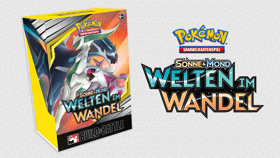 Pokémon-Sammelkartenspiel: Sonne & Mond – Welten im Wandel Build & Battle Box