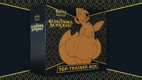 Pokémon-Sammelkartenspiel: Top-Trainer-Box Glänzendes Schicksal