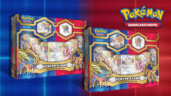 Pokémon-Sammelkartenspiel: Premium-Kollektion Echter Stahl