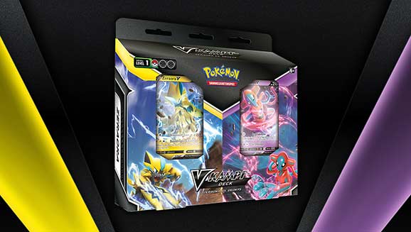 Pokémon-Sammelkartenspiel: V-Kampfdeck Zeraora vs. Deoxys