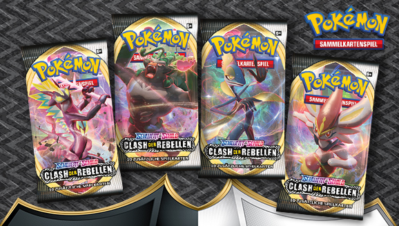 Pokémon-Sammelkartenspiel: <em>Schwert & Schild – Clash der Rebellen</em>