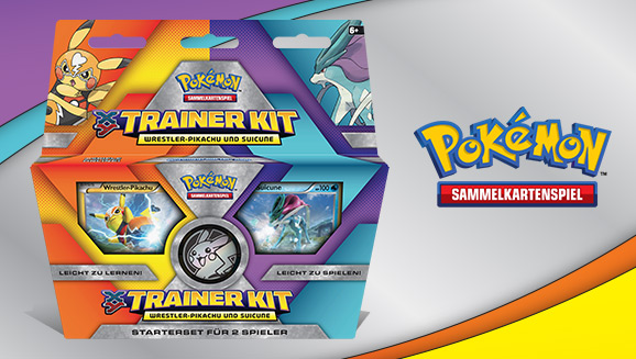 Pokémon Sammelkartenspiel: Trainer Kit XY: Wrestler-Pikachu und Suicune
