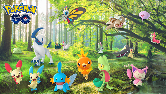 Pokémon GO macht der Hoenn-Region eine Liebeserklärung mit einem besonderen Event vom 19. bis zum 24. Januar