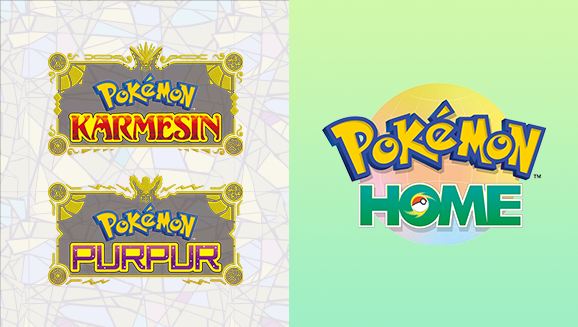 Verlinke Pokémon Karmesin und Pokémon Purpur mit Pokémon HOME