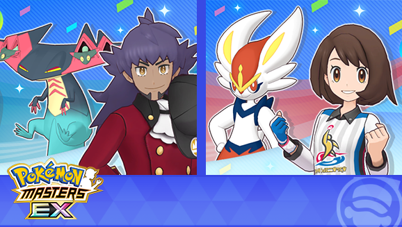 Halte in Pokémon Masters EX gemeinsam mit Delion und Gloria Präsident Rose auf