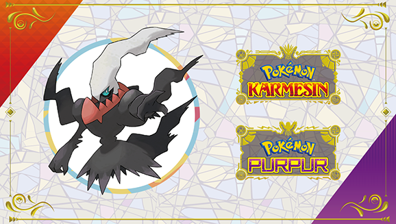 Nimm es mit Dialga und Palkia in Tera-Raids in Pokémon Karmesin und Pokémon Purpur auf und füge das Mysteriöse Pokémon Darkrai deinem Team hinzu