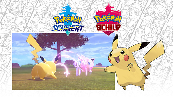 Schnapp dir ein bezauberndes Pikachu in Pokémon Schwert oder Pokémon Schild!