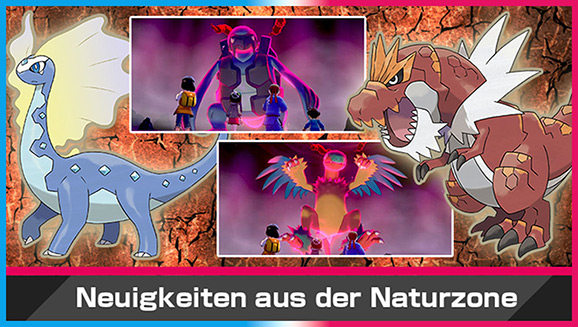 Fange in Dyna-Raids Fossil-Pokémon und halte Ausschau nach einem Schillernden Monargoras