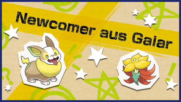 Bereite dich auf das Online-Turnier „Newcomer aus Galar“ für Pokémon Schwert und Pokémon Schild vor