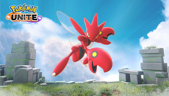 Das Kneifer-Pokémon Scherox ist jetzt in Pokémon UNITE verfügbar