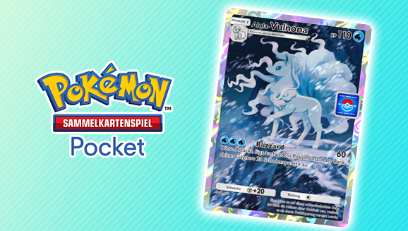 Ein Drop-Event mit Alola-Vulnona in Pokémon-Sammelkartenspiel-Pocket