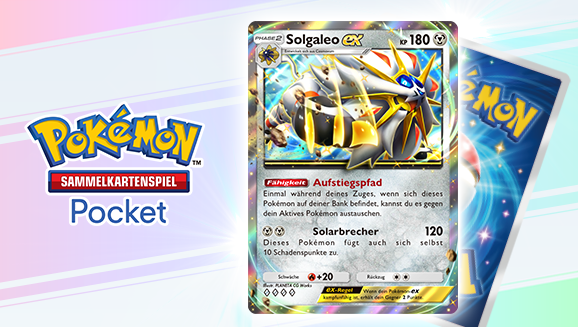 Pokémon-Sammelkartenspiel-Pocket: Strategie zur Deck-Vorlage für Solgaleo-ex