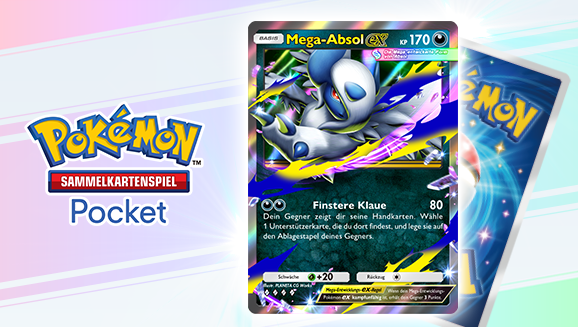 Pokémon-Sammelkartenspiel-Pocket: Strategie zur Deck-Vorlage für Mega-Absol-ex