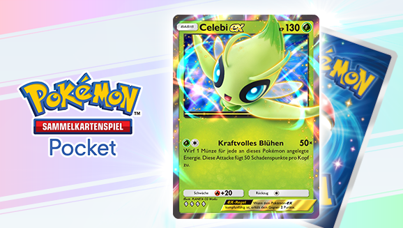 Pokémon-Sammelkartenspiel-Pocket: Strategie zur Deck-Vorlage für Celebi-ex