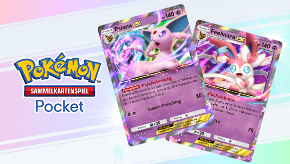 Pokémon-Sammelkartenspiel-Pocket: Strategie zur Deck-Vorlage für Psiana-ex und Feelinara-ex