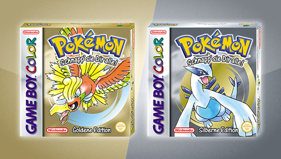 Pokémon Goldene Edition und Pokémon Silberne Edition