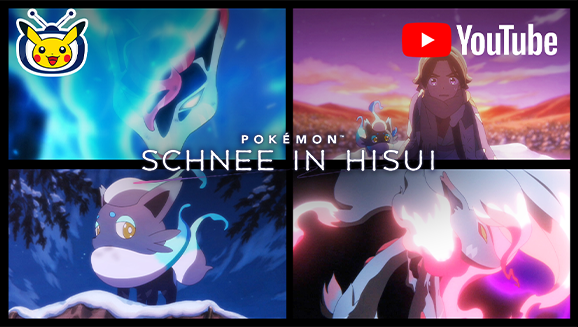 Schau dir Folge 2 von Pokémon: Schnee in Hisui auf Pokémon-TV und YouTube an