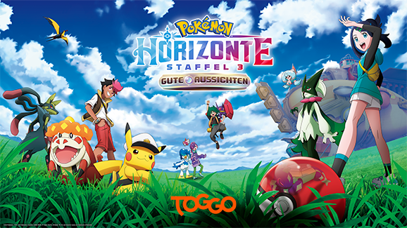 Pokémon Horizonte: Staffel 3 – Gute Aussichten debütiert bei TOGGO