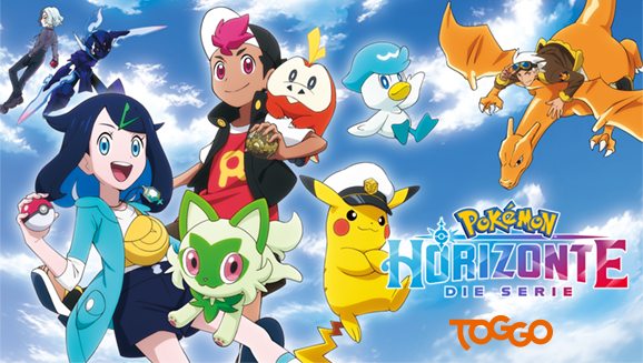 Pokémon Horizonte: Die Serie debütiert auf TOGGO